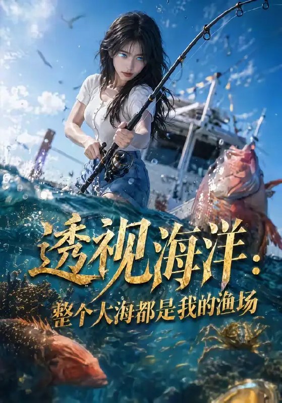 名称：透视海洋：整个大海都是我的渔场&透视海洋整个大海都是我的渔场（64集）AI短剧描述：深海之下，藏着不为人知的瑰丽秘境