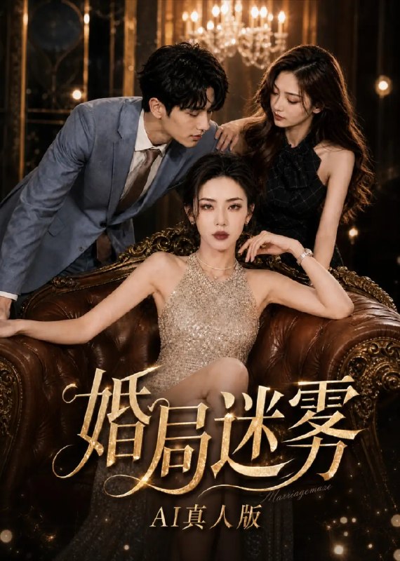 名称：婚局迷雾AI真人版（46集）AI短剧描述：霓虹下的婚约暗藏算法迷局，她攥着碎裂的誓言，在AI编织的温柔陷阱里步步惊心
