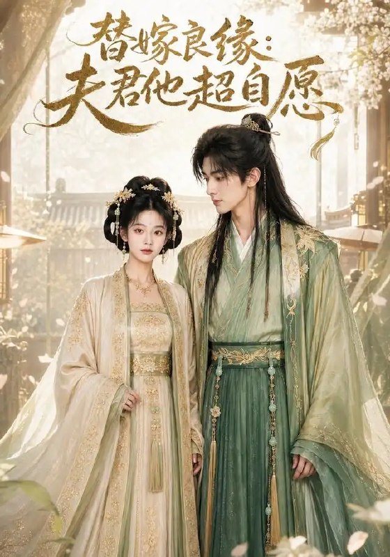 名称：替嫁良缘夫君他超自愿（47集）AI短剧描述：红烛映雪，她代姐入府，本以为是一场无奈替嫁，却不料那冷面夫君唇角含笑，早已在廊下候她多时