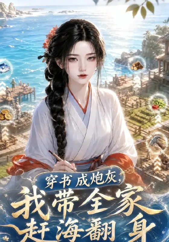 名称：穿书成炮灰，我带全家赶海翻身&穿书成炮灰我带全家赶海翻身（64集）AI短剧描述：一朝穿书成炮灰，命如草芥陷泥沼