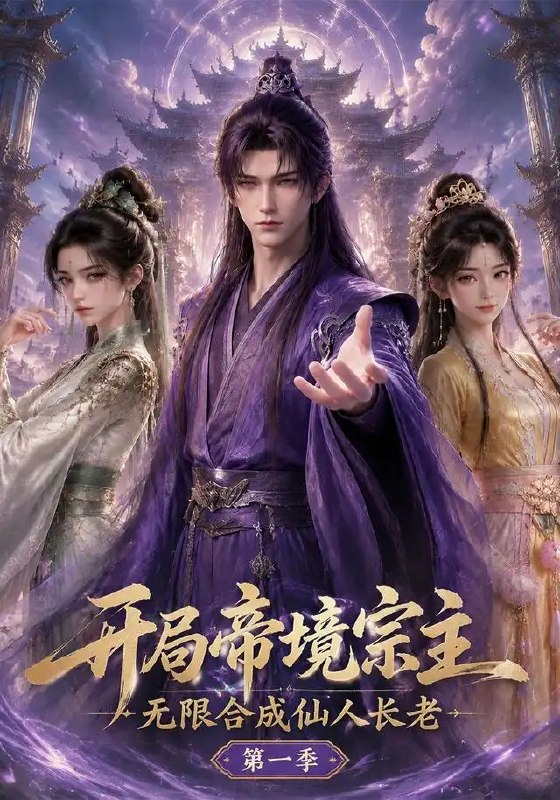 名称：开局帝境宗主，无限合成仙人长老：第一季&开局帝境宗主无限合成仙人长老第一季（113集）AI短剧描述：开局即为帝境宗主，掌无限合成之妙法，一念可召仙人长老