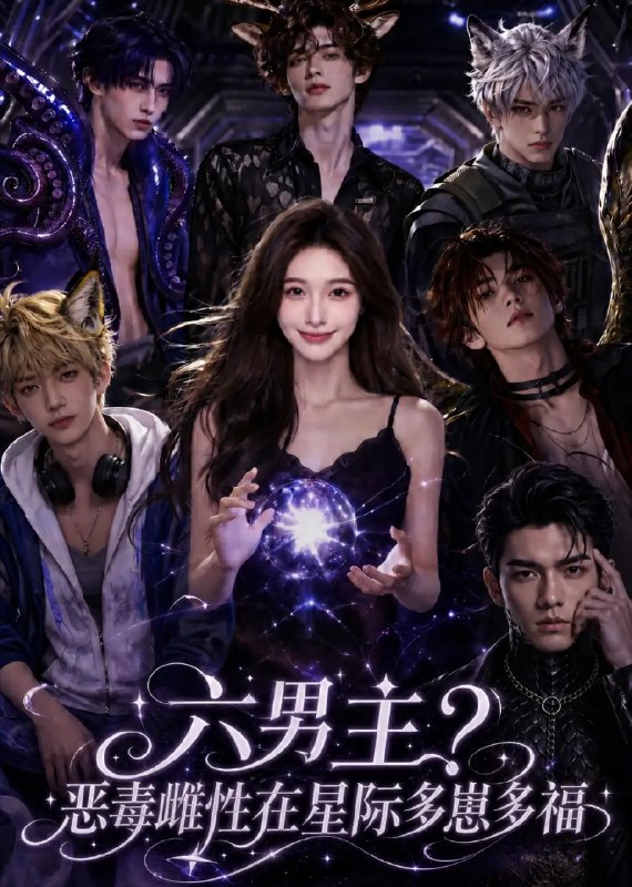 名称：六男主？恶毒雌性在星际多崽多福&六男主恶毒雌性在星际多崽多福（59集）AI短剧描述：星际废土之上，她本是人人忌惮的恶毒雌性，却意外与六位风华绝代的雄主纠缠不清