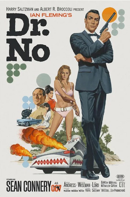 名称：英国电影《007之诺博士》（1962）描述：导演: 特伦斯·杨主演: 肖恩·康纳利 / 乌苏拉·安德丝 / 约瑟夫·怀斯曼 / 杰克·罗德 / 伯纳德·李 / 更多…类型: 动作 / 惊悚 / 冒险制片国家/地区: 英国 / 美国上映日期: 1962-10-05(英国)片长: 110 分钟链接：🔗夸克：