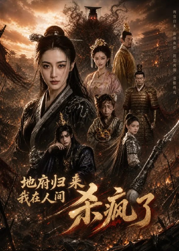 名称：地府归来，我在人间杀疯了&地府归来我在人间杀疯了（58集）AI短剧描述：黄泉路冷，他携地府至宝归来，人间已换几度春秋
