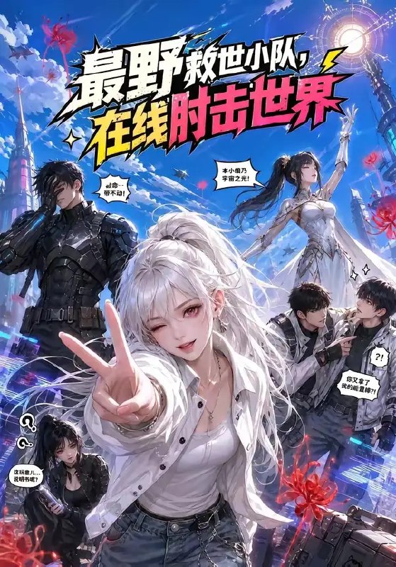 名称：最野救世小队，在线肘击世界&最野救世小队在线肘击世界（167集）AI短剧描述：当诡谲迷雾吞噬文明，一支离经叛道的救世小队横空出世