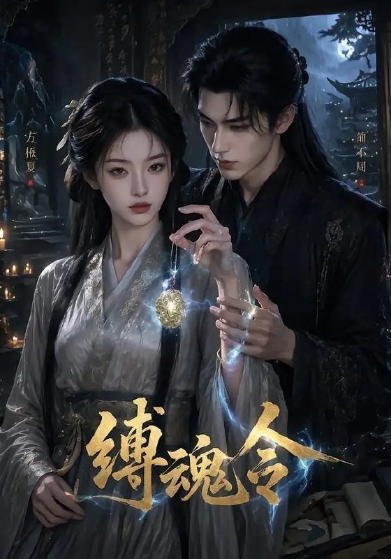 名称：缚魂令（60集）AI短剧描述：指尖缚魂令出，三界幽冥震颤