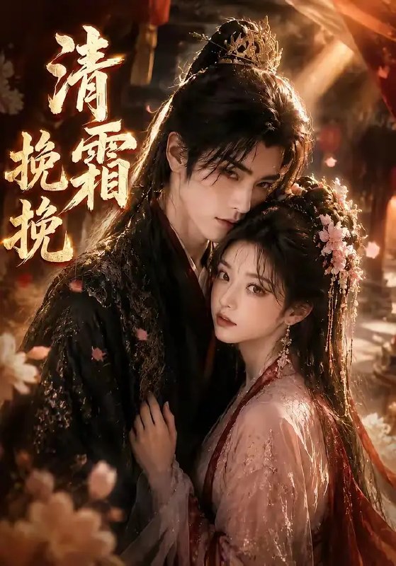 名称：清霜挽挽（62集）AI短剧描述：霜雪覆过旧年，清霜挽挽踏碎权谋迷局