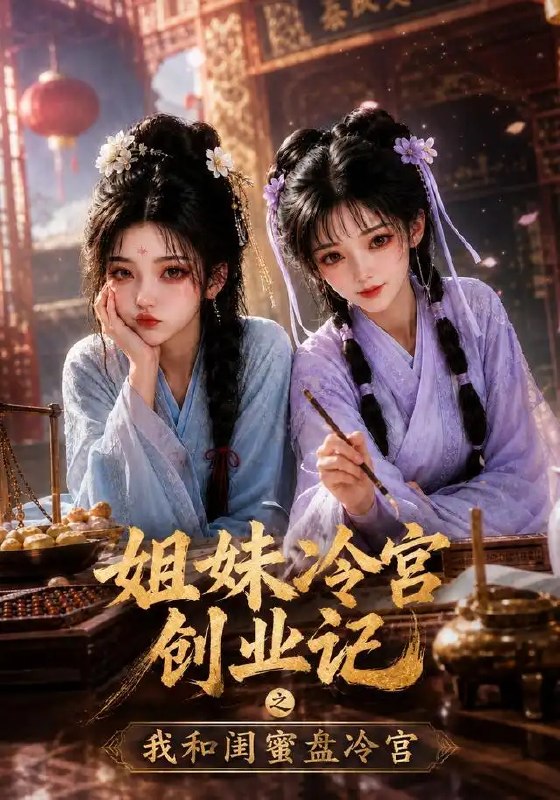 名称：姐妹冷宫创业记之我和闺蜜盘冷宫（36集）AI短剧描述：深宫锁翠，冷月无声