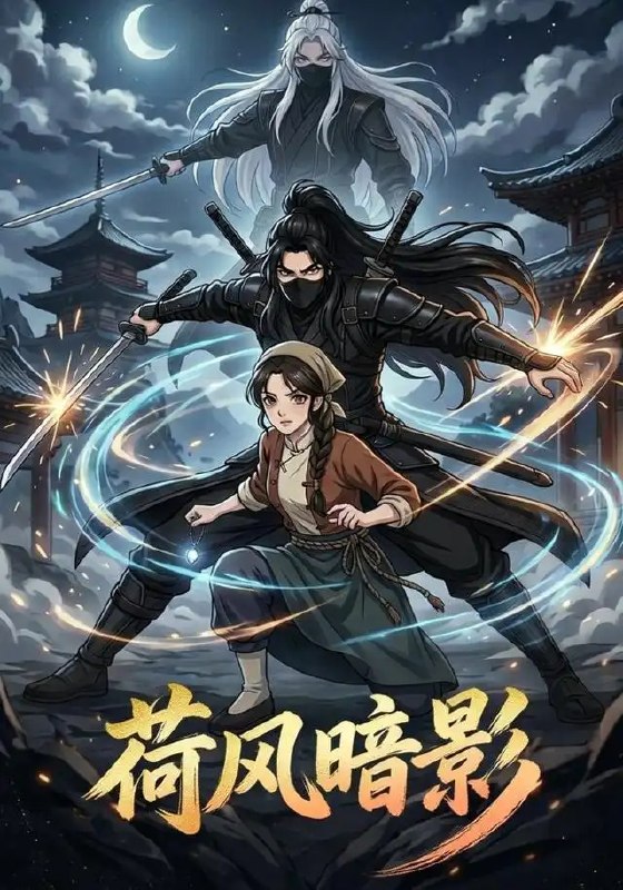 名称：荷风暗影（49集）AI短剧描述：荷风轻拂，暗影潜行