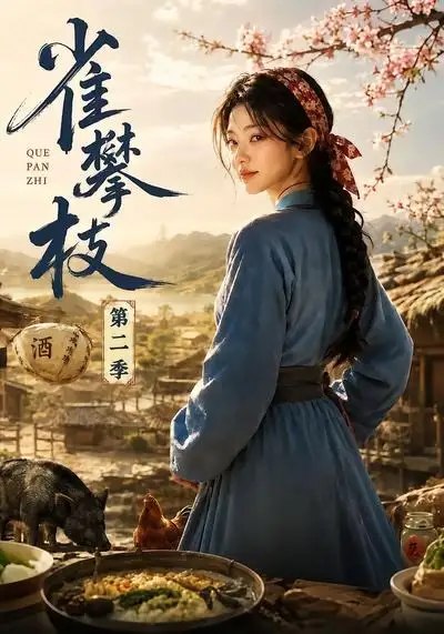 名称：雀攀枝第二季（61集）AI短剧描述：风起云涌，雀归枝头再攀高