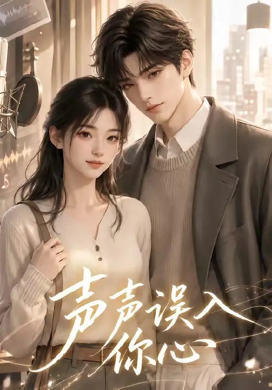 名称：声声误入你心（40集）AI短剧描述：暮色漫过青瓦，她循着旧琴谱的残音误入深宅，与隐世琴师在弦音起落间暗生情愫