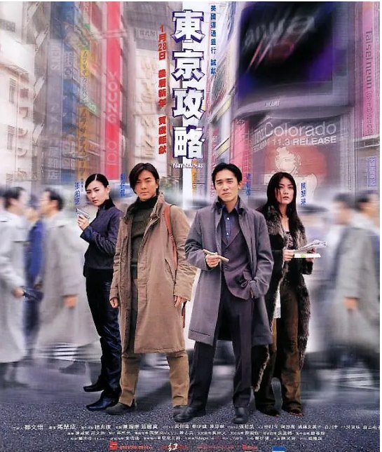 名称：香港电影《东京攻略》（2000）描述：导演: 马楚成主演: 梁朝伟 / 郑伊健 / 陈慧琳 / 张柏芝 / 仲村亨 / 更多…类型: 剧情 / 喜剧 / 动作 / 爱情制片国家/地区: 中国香港上映日期: 2000-01-28(中国香港)片长: 118分钟(阿根廷) / 97分钟(澳大利亚) / 118分钟(中国大陆) / 97分钟(芬兰) / 96分钟(荷兰)链接：🔗夸克：