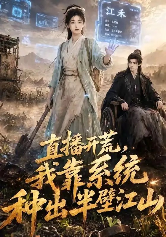 名称：直播开荒，我靠系统种出半壁江山&直播开荒我靠系统种出半壁江山（47集）AI短剧描述：当荒野的风掠过无人区，林晚绑定神秘种田系统，指尖轻点便唤醒沉睡沃土