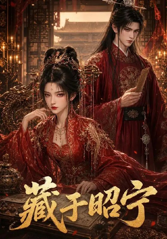 名称：藏于昭宁（30集）AI短剧描述：昭宁年间，宫墙深锁，一桩旧案掩于尘埃