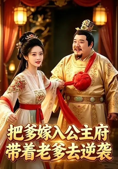 名称：把爹嫁入公主府，带着老爹去逆袭&把爹嫁入公主府带着老爹去逆袭（68集）AI短剧描述：现代青年魂穿古代，竟将老爹嫁入公主府，开启另类逆袭路