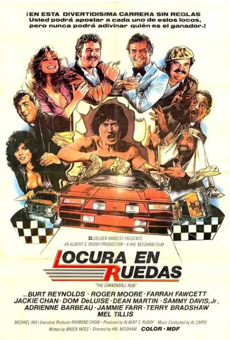 名称：美国电影《炮弹飞车》（1981）[夸克网盘]描述：导演: 哈尔·尼达姆主演: 伯特·雷诺兹 / 罗杰·摩尔 / 费拉·福赛特 / 多姆·德路易斯 / 迪恩·马丁 / 更多…类型: 喜剧 / 动作制片国家/地区: 美国 / 中国香港上映日期: 1981-06-19(美国)片长: 95 分钟链接：🔗夸克：