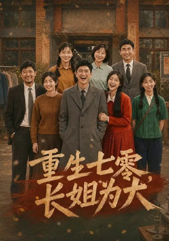 名称：重生七零，长姐为大&重生七零长姐为大（98集）AI短剧描述：暮色沉沉的七零年代，她携前世记忆归来，不再是任人拿捏的软柿子