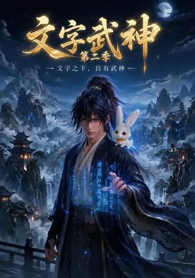 名称：文字武神第二季（39集）AI短剧描述：墨痕化刃，字字惊鸿