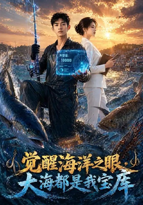 名称：觉醒海洋之眼，大海都是我宝库&觉醒海洋之眼大海都是我宝库（75集）AI短剧描述：深海之下，沉睡的“海洋之眼”骤然苏醒