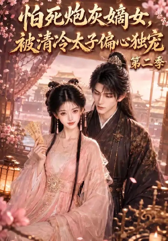 名称：怕死炮灰嫡女，被清冷太子偏心独宠第二季&怕死炮灰嫡女被清冷太子偏心独宠第二季（189集）AI短剧描述：前世她作为炮灰嫡女惨死冷宫，重生后只想苟命保活的沈清鸢，却意外撞进清冷太子的视线