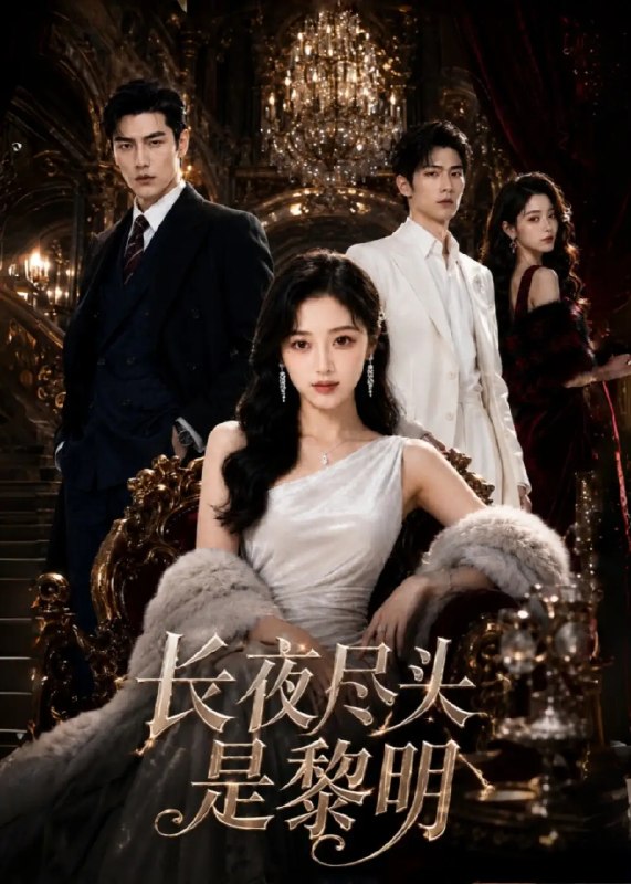 名称：长夜尽头是黎明（117集）AI短剧描述：长夜如墨，她于深渊中踽踽独行，背负血海深仇，在权谋漩涡里步步为营