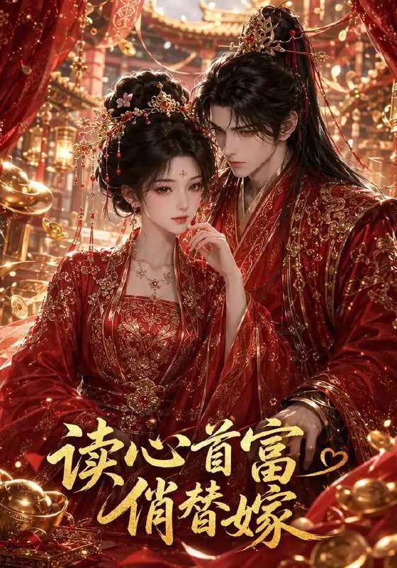 名称：读心首富俏替嫁（123集）AI短剧描述：她本是替嫁入豪门的无名棋子，新婚之夜却意外觉醒读心之术