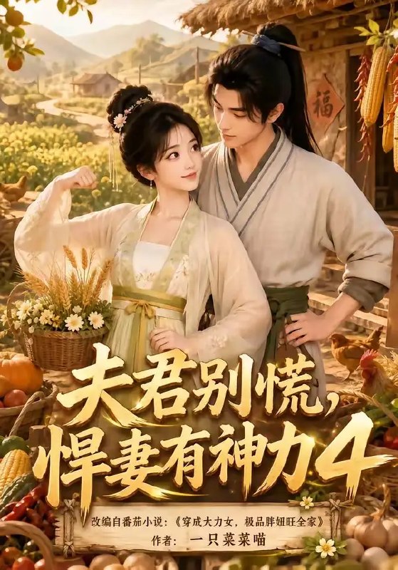 名称：夫君别慌，悍妻有神力4&夫君别慌悍妻有神力4（118集）AI短剧描述：前世她含恨而终，睁眼竟重回新婚夜