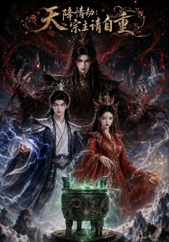 名称：天降情劫：宗主请自重&天降情劫宗主请自重（80集）AI短剧描述：她本是九重天外一缕浮萍，却因天命劫数坠入宗门，成了冷情宗主剑下解不开的劫