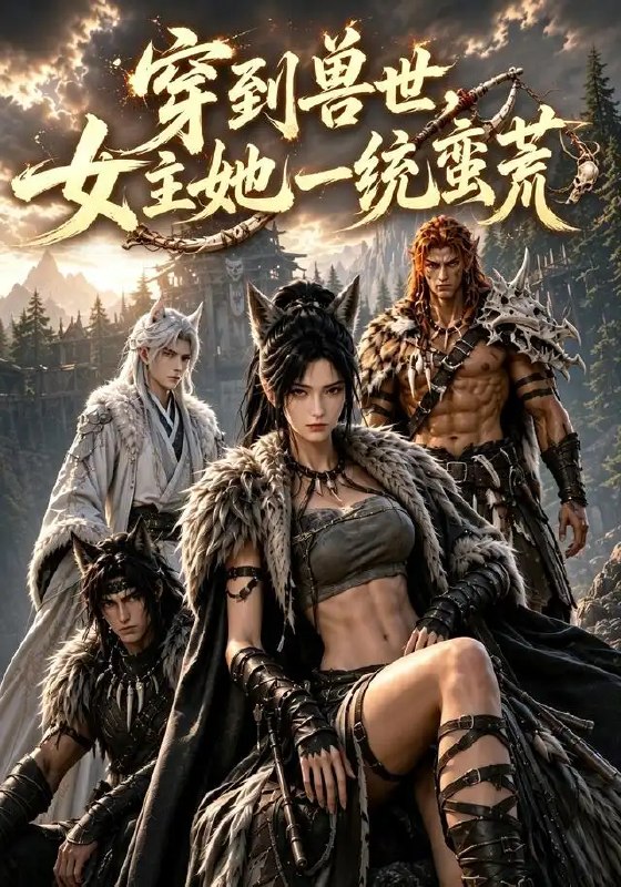 名称：穿到兽世，女主她一统蛮荒&穿到兽世女主她一统蛮荒（72集）AI短剧描述：现代医学生意外穿入蛮荒兽世，睁眼便见巨兽横行、部落凋零