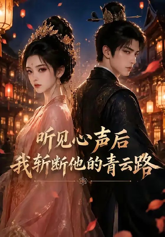 名称：听见心声后我斩断他的青云路（52集）AI短剧描述：沈砚清以为嫁与当朝新贵是良缘，却意外听见他心底藏着攀附权贵的冷硬算计