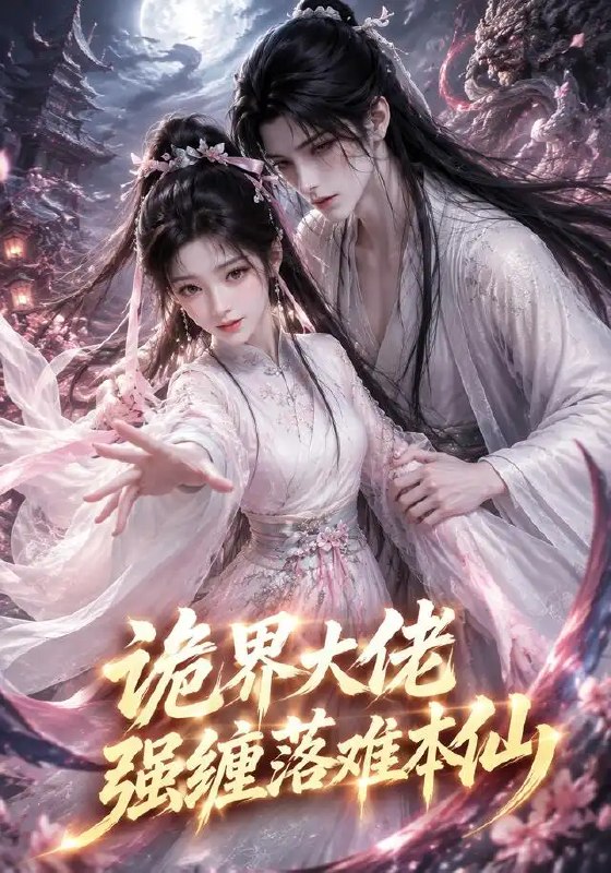 名称：诡界大佬强缠落难本仙（46集）AI短剧描述：九霄云外，她本是清冷出尘的落难仙子，却误入诡界深渊