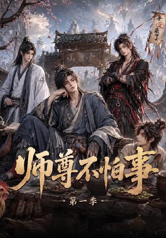 名称：师尊不怕事第一季（117集）AI短剧描述：青云巅上，师尊执剑长立