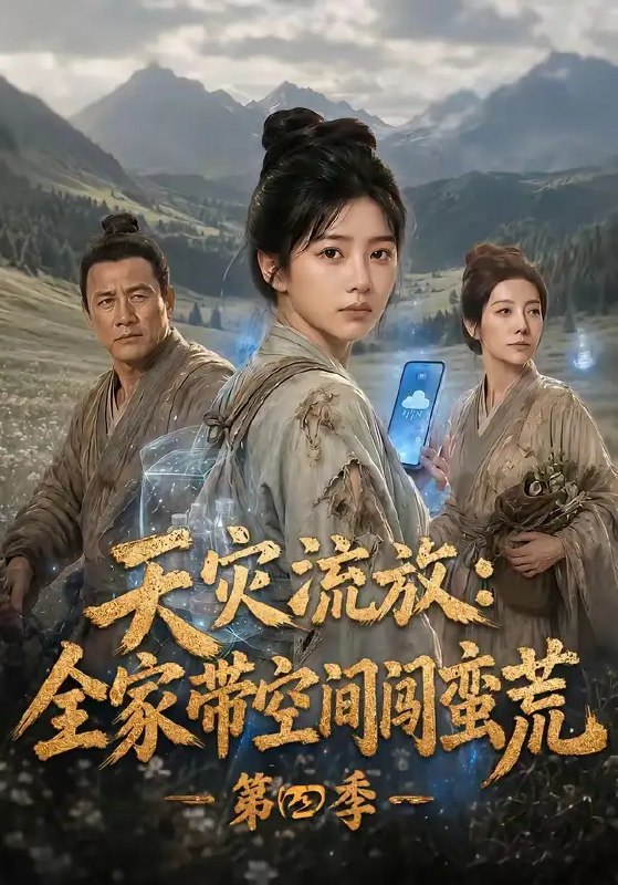 名称：天灾流放：全家带空间闯蛮荒第四季&天灾流放全家带空间闯蛮荒第四季（92集）AI短剧描述：凛冬余威未散，蛮荒再起惊澜