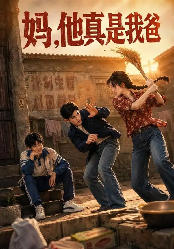 名称：妈，他真是我爸&妈他真是我爸（65集）AI短剧描述：时光倒转，血脉重逢