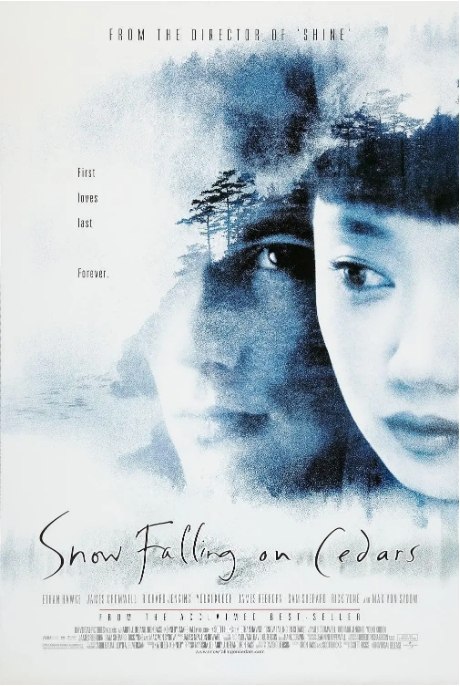 名称：美国电影《落在香杉树的雪花》（1999）描述：导演: 斯科特·希克斯主演: 伊桑·霍克 / 工藤夕贵 / 铃木杏 / 尹成植 / 马克斯·冯·叙多夫 / 更多…类型: 剧情 / 爱情 / 悬疑 / 惊悚制片国家/地区: 美国上映日期: 1999-09-12(美国)片长: 127分钟链接：🔗夸克：