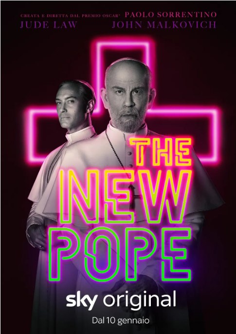 名称：意大利连续剧《新教宗》（2020）描述：导演: 保罗·索伦蒂诺主演: 裘德·洛 / 约翰·马尔科维奇 / 西尔维奥·奥兰多 / 塞西尔·德·弗朗斯 / 哈维尔·卡马拉 / 更多…类型: 剧情制片国家/地区: 意大利 / 法国 / 西班牙 / 美国 / 英国单集片长: 55分钟链接：🔗夸克：