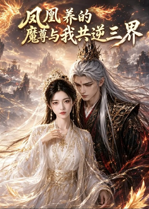 名称：凤凰养的魔尊，与我共逆三界&凤凰养的魔尊与我共逆三界（30集）AI短剧描述：九天之上，她以凤凰真血温养魔尊残魂千年