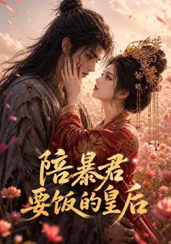 名称：陪暴君要饭的皇后（72集）AI短剧描述：凤冠委尘，龙袍褴褛
