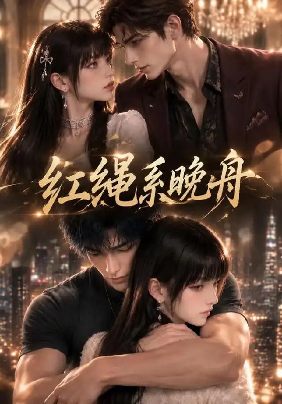 名称：红绳系晚舟（45集）AI短剧描述：暮色浸染江畔，一根红绳牵起跨越半生的宿命羁绊