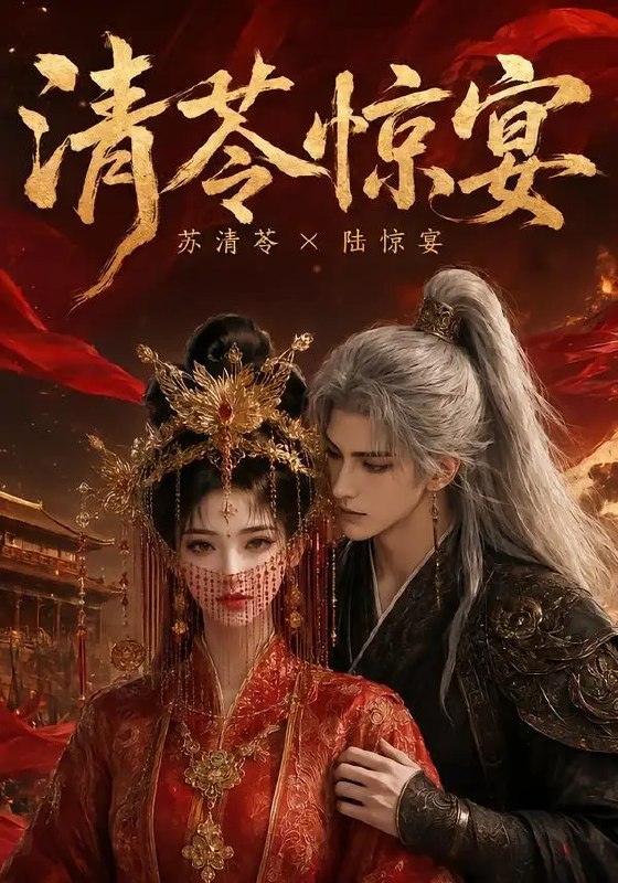 名称：清苓惊宴（119集）AI短剧描述：清苓一袭素衣赴惊宴，本为寻旧年真相，却撞破豪门深宅的连环诡局