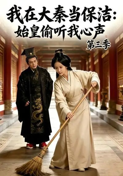 名称：我在大秦当保洁：始皇偷听我心声第三季&我在大秦当保洁始皇偷听我心声第三季（96集）AI短剧描述：大秦深宫，扫尘帚下藏着惊世秘辛