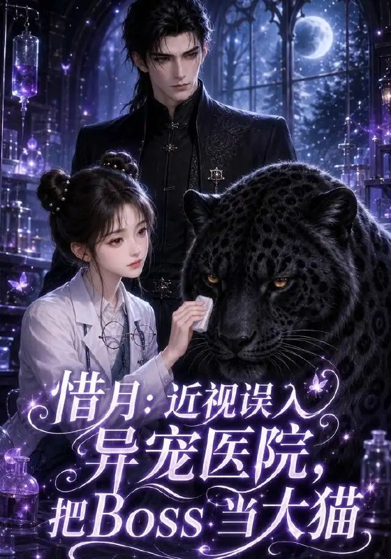 名称：惜月近视误入异宠医院，把Boss当大猫&惜月近视误入异宠医院把Boss当大猫（32集）AI短剧描述：雾蒙蒙的视界里，惜月误闯异宠医院，将冷峻Boss错认成罕见大猫