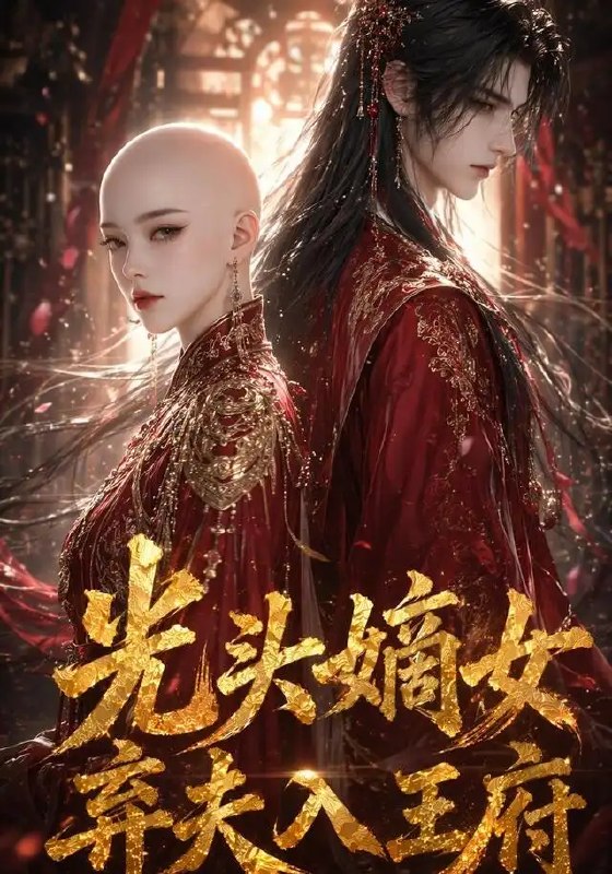 名称：光头嫡女弃夫入王府(74集) AI短剧描述：青丝落尽，光头嫡女一袭素衣入王府