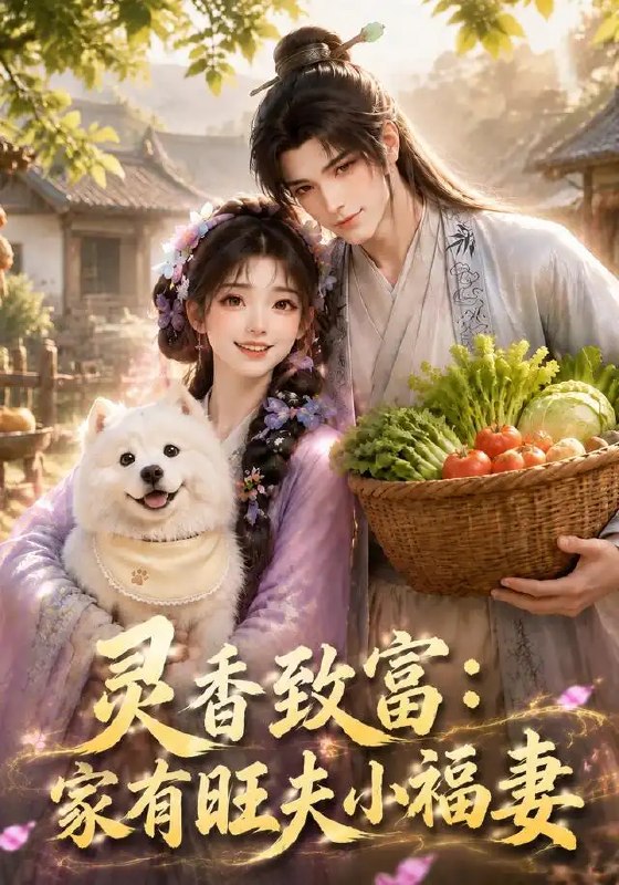 名称：灵香致富：家有旺夫小福妻&灵香致富家有旺夫小福妻（126集）AI短剧描述：青瓦小院里，她携一缕灵香苏醒，香雾过处枯木逢春，糙米生香