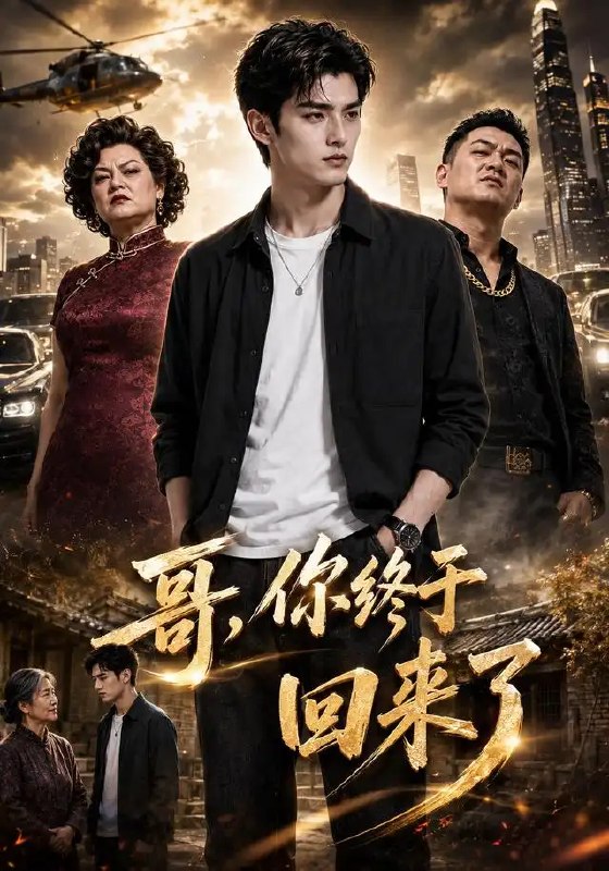 名称：哥，你终于回来了&哥你终于回来了（66集）AI短剧描述：阔别多年，那个曾许她一世安稳的少年，终于踏碎风雪归来