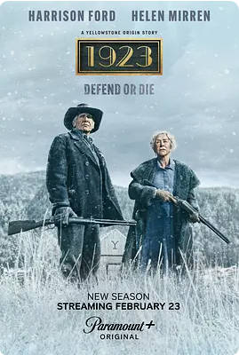 名称：[美国电视剧]《1923 第二季》（2025）描述：导演:本·理查森主演:哈里森·福特/海伦·米伦/布兰登·斯克莱纳/茱莉亚·施莱弗/杰罗姆·弗林/达伦·曼恩/伊莎贝尔·梅/布莱恩·格拉格提/阿米娜·涅韦斯/米歇尔·兰道夫/提摩西·道尔顿/罗伯特·帕特里克/迈克尔·斯皮尔斯/塞巴斯蒂安·罗奇/杰米·麦克沙恩/JeremyGauna/AndyDispensa/乔·艾伦·佩尔曼/麦迪逊·爱丽丝·罗杰斯/克里斯托弗·科森类型:剧情/西部制片国家/地区:美国单集片长:60分钟链接：🔗夸克：