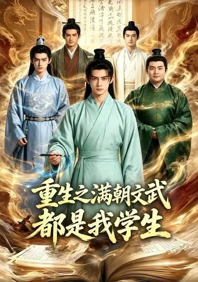 名称：重生之满朝文武都是我学生（60集）AI短剧描述：前世他含冤而亡，满腹经纶尽付东流