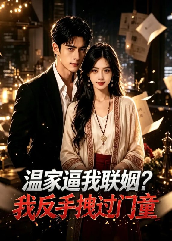 名称：温家逼我联姻？我反手拽过门童&温家逼我联姻我反手拽过门童（3集）AI短剧描述：温家高门深院，联姻的枷锁骤然落下