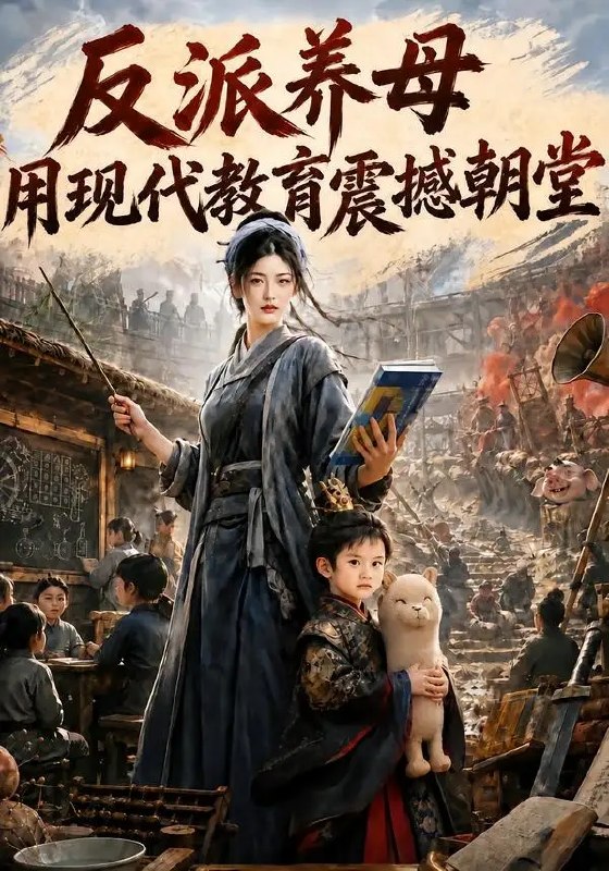 名称：反派养母，用现代教育震撼朝堂&反派养母用现代教育震撼朝堂（58集）AI短剧描述：穿越千年的教育之光，照亮权谋深宫