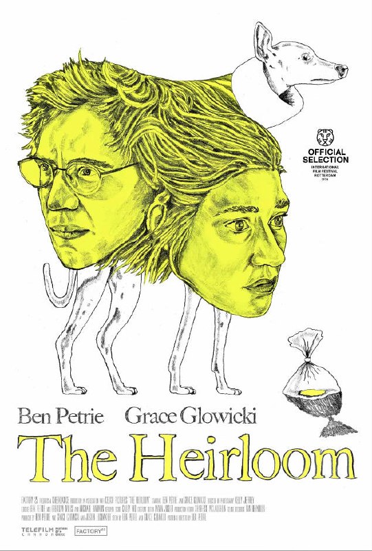 名称：加拿大电影《传家宝》（2024）描述：导演：Ben Petrie主演：Ben Petrie、格雷丝・格洛威克类型：剧情制片国家 / 地区：加拿大上映日期：2024-01-27 (鹿特丹电影节)片长：85 分钟链接：🔗夸克：